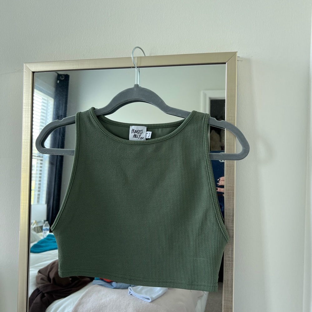 Princess Polly Laila Top Green